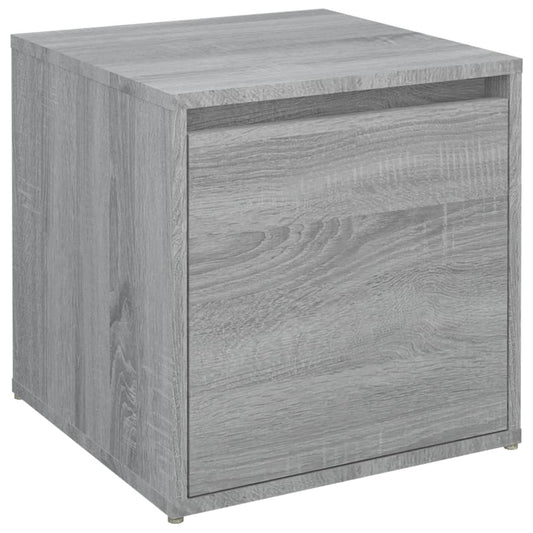 Skuffekasse Grå Sonoma 40,5x40x40 cm Træmateriale