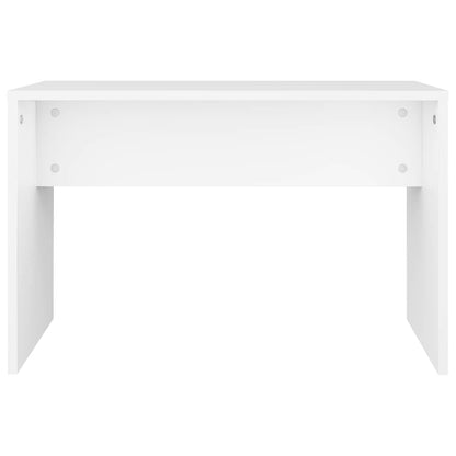 Schminktisch-Set Weiß 74,5x40x141 cm