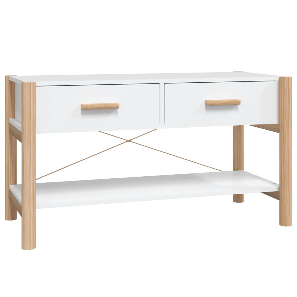 TV-Schrank Weiß 82x38x45 cm Holzwerkstoff