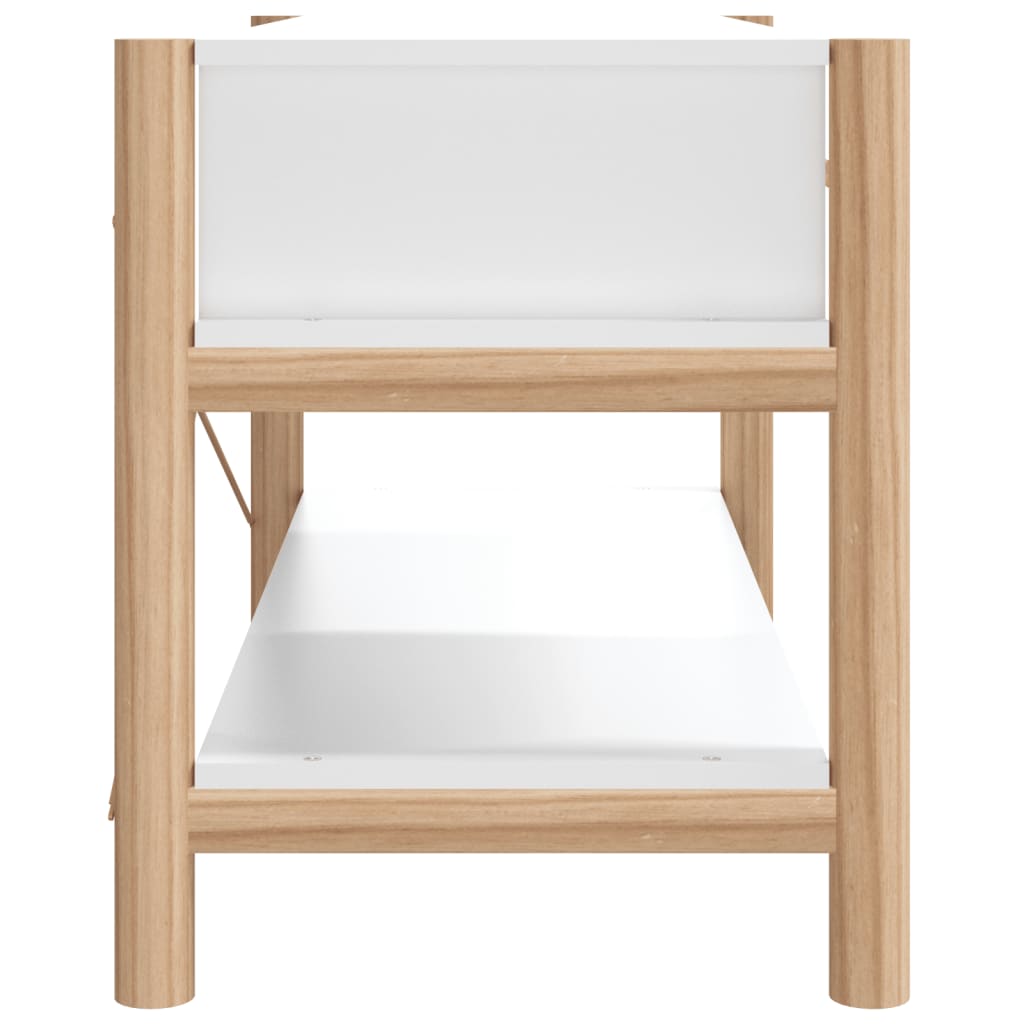 TV-Schrank Weiß 82x38x45 cm Holzwerkstoff
