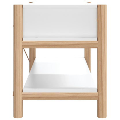 TV-Schrank Weiß 82x38x45 cm Holzwerkstoff