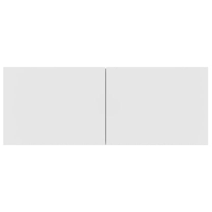 4-tlg. TV-Schrank-Set Weiß Holzwerkstoff