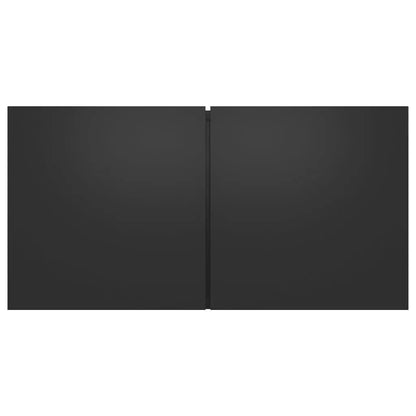 5-tlg. TV-Schrank-Set Schwarz Holzwerkstoff