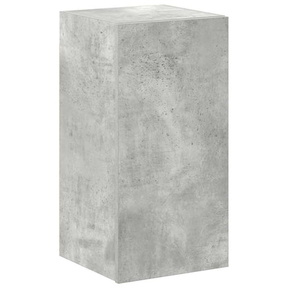 4-tlg. TV-Schrank-Set Betongrau Holzwerkstoff