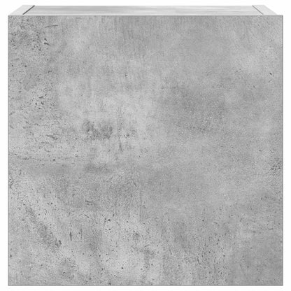 4-tlg. TV-Schrank-Set Betongrau Holzwerkstoff