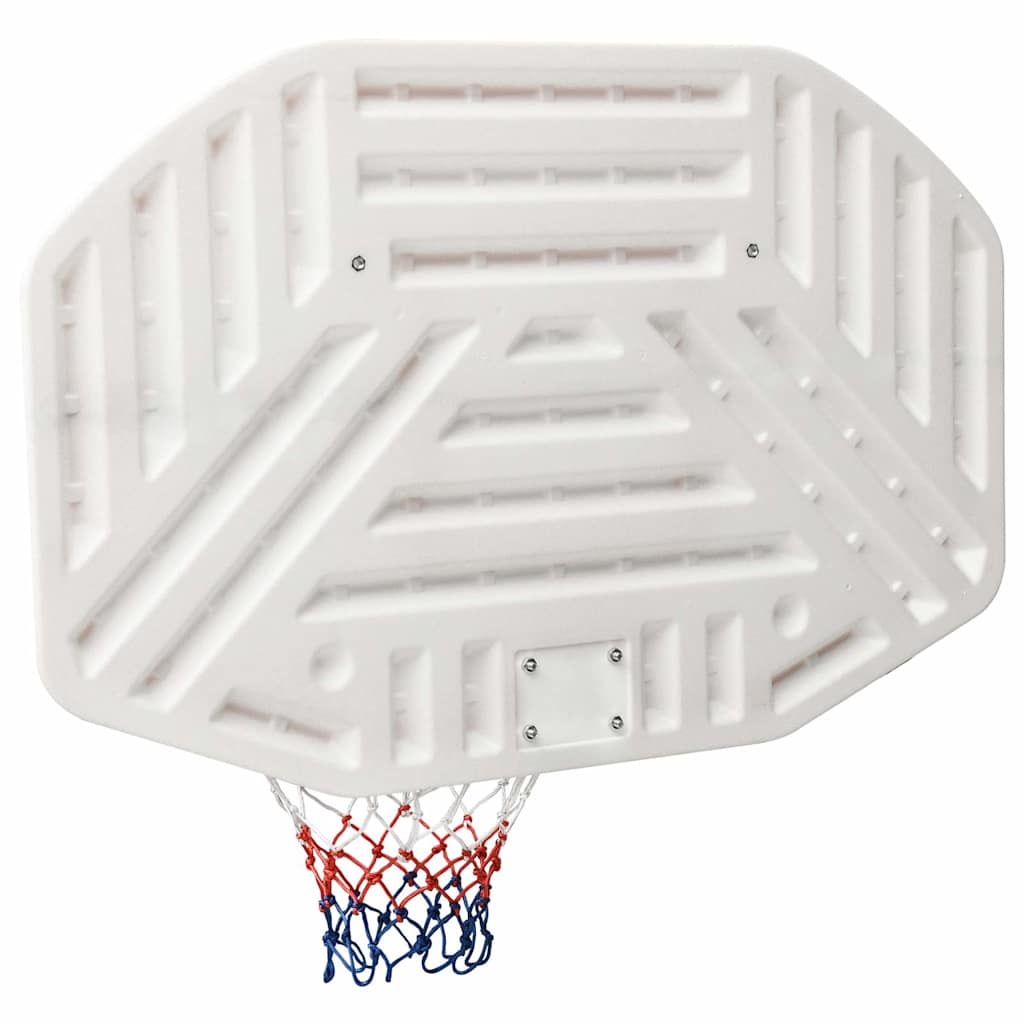 Basketballkorb Weiß 109x71x3 cm Polyethylen