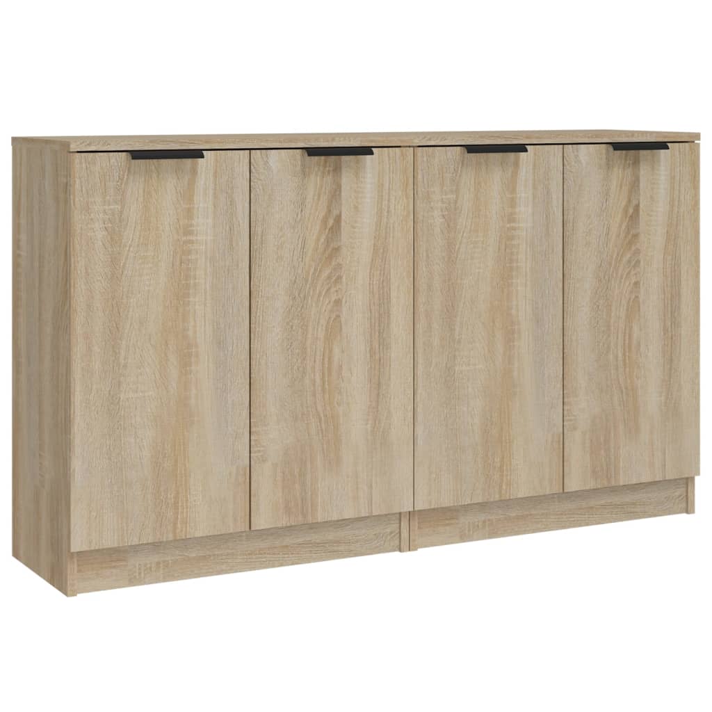 Skænke 2 stk Sonoma eg 60x30x70 cm træmateriale