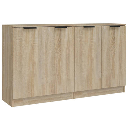 Skænke 2 stk Sonoma eg 60x30x70 cm træmateriale