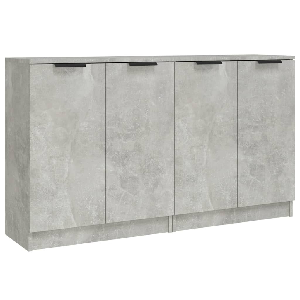 Skænke 2 stk Betongrå 60x30x70 cm træmateriale