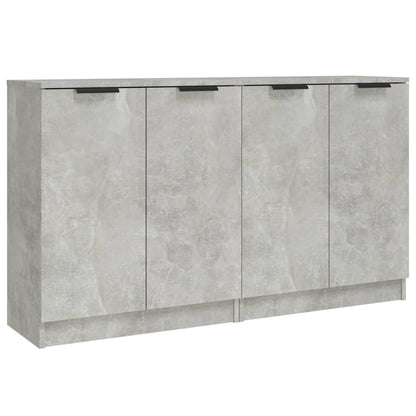 Skænke 2 stk Betongrå 60x30x70 cm træmateriale