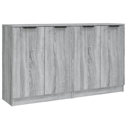 Skænke 2 stk Grå Sonoma 60x30x70 cm træmateriale