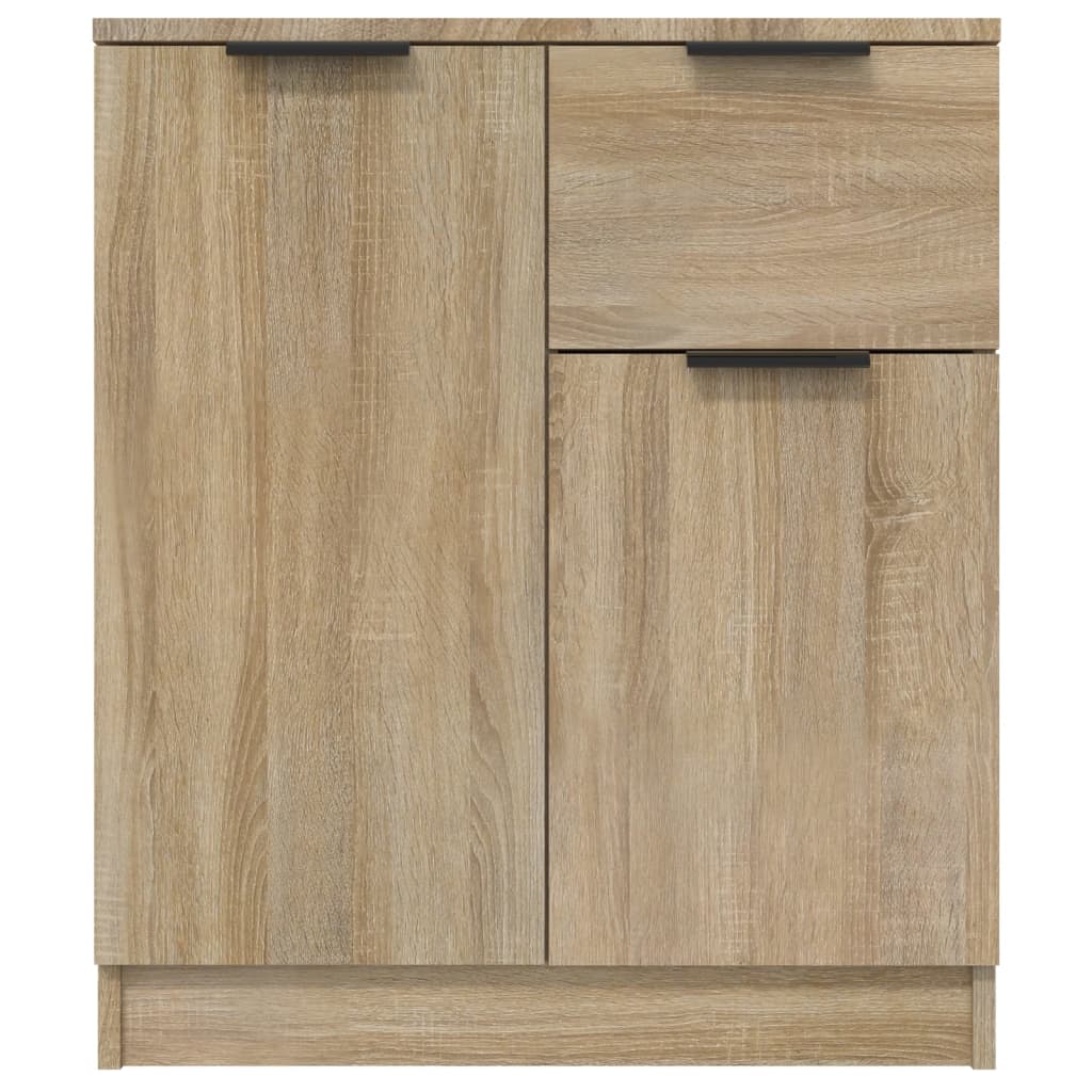 Sideboards 2 Stk. Sonoma-Eiche 60x30x70 cm Holzwerkstoff