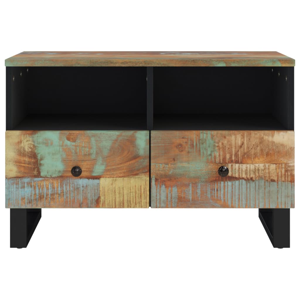 TV-Schrank 70x33x46 cm Altholz Massiv