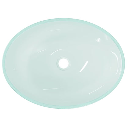 Waschbecken Glas 50x37x14 cm Matt