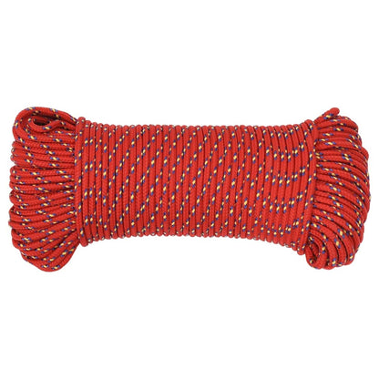 Bootsseil Rot 3 mm 100 m Polypropylen