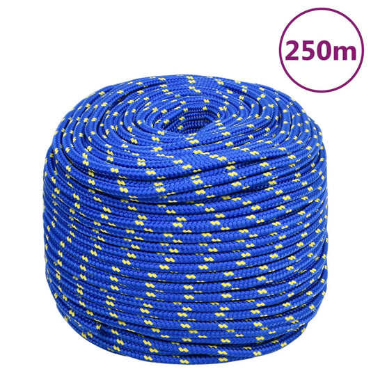 Bootsseil Blau 6 mm 250 m Polypropylen