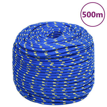 Bootsseil Blau 10 mm 500 m Polypropylen