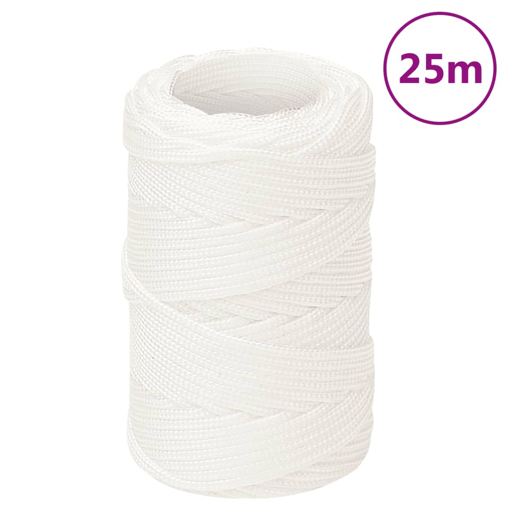 Bootsseil Weiß 2 mm 25 m Polypropylen