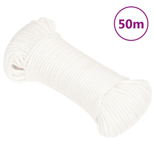 Bootsseil Weiß 3 mm 50 m Polypropylen