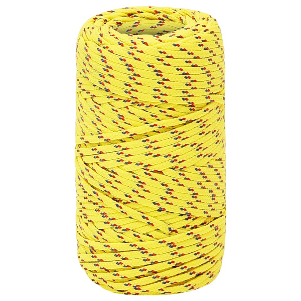 Bootsseil Gelb 2 mm 50 m Polypropylen