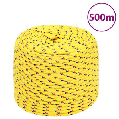 Bootsseil Gelb 10 mm 500 m Polypropylen