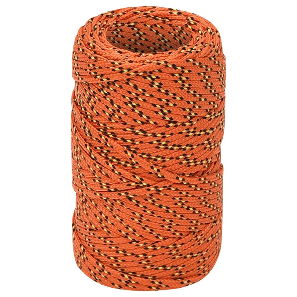 Bootsseil Orange 2 mm 50 m Polypropylen