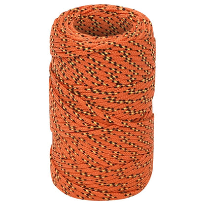 Bootsseil Orange 2 mm 50 m Polypropylen