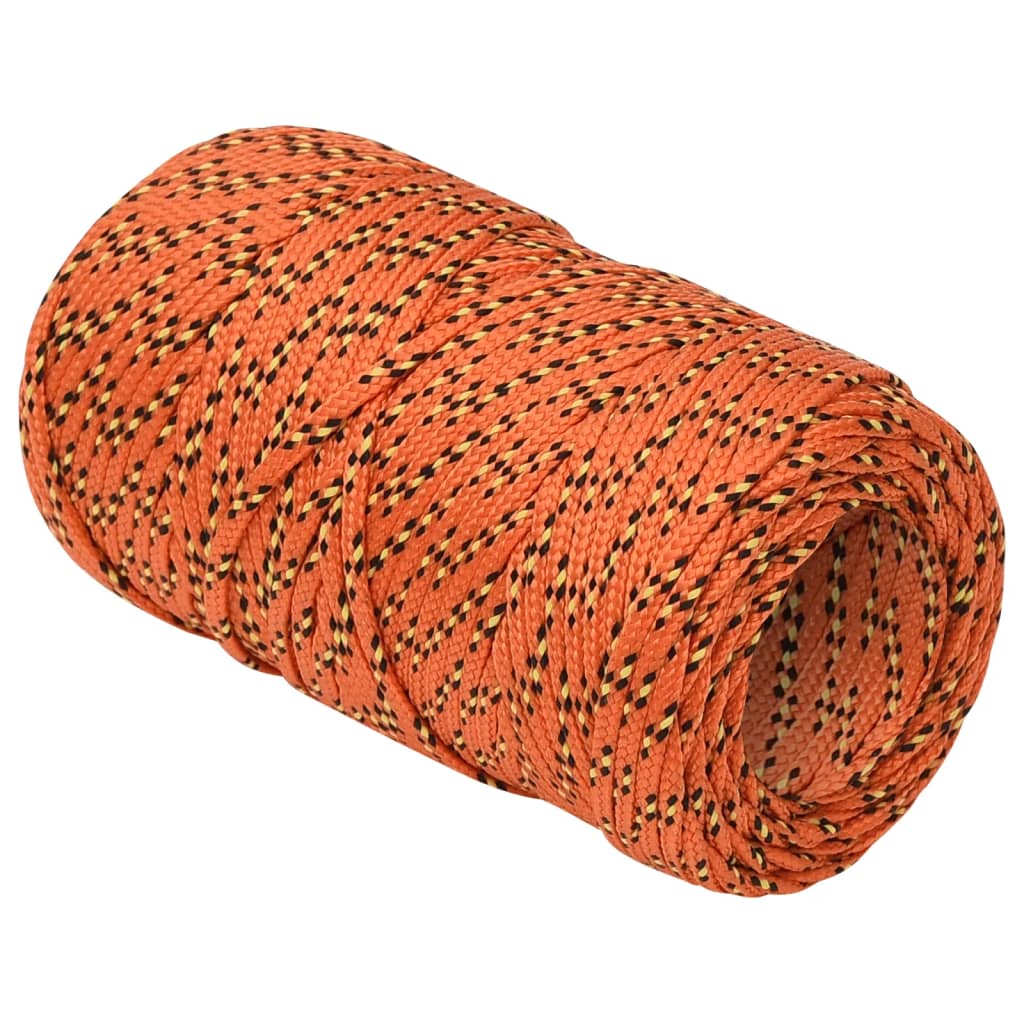 Bootsseil Orange 2 mm 50 m Polypropylen