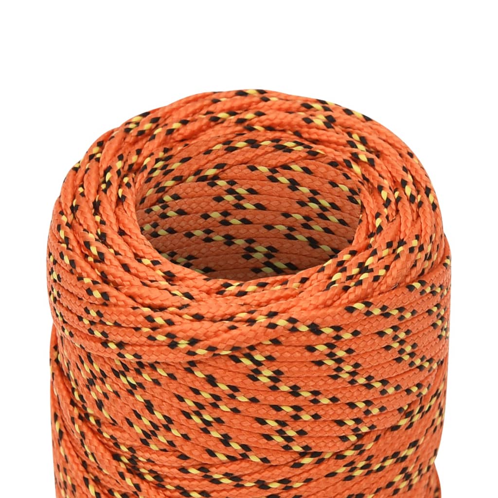 Bootsseil Orange 2 mm 50 m Polypropylen