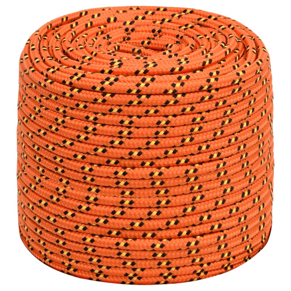 Bootsseil Orange 6 mm 500 m Polypropylen