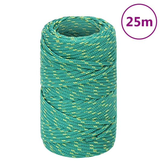 Bootsseil Grün 2 mm 25 m Polypropylen