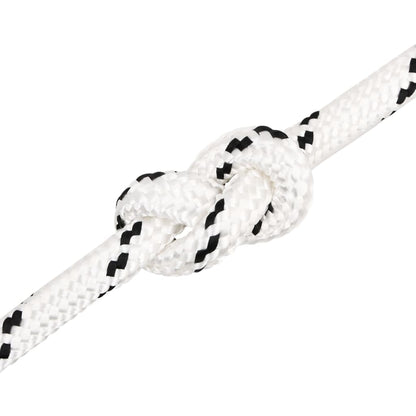 Bådreb Flettet Hvid 20 mm x 50 m Polyester