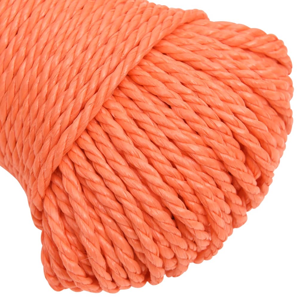Arbeitsseil Orange 3 mm 25 m Polypropylen