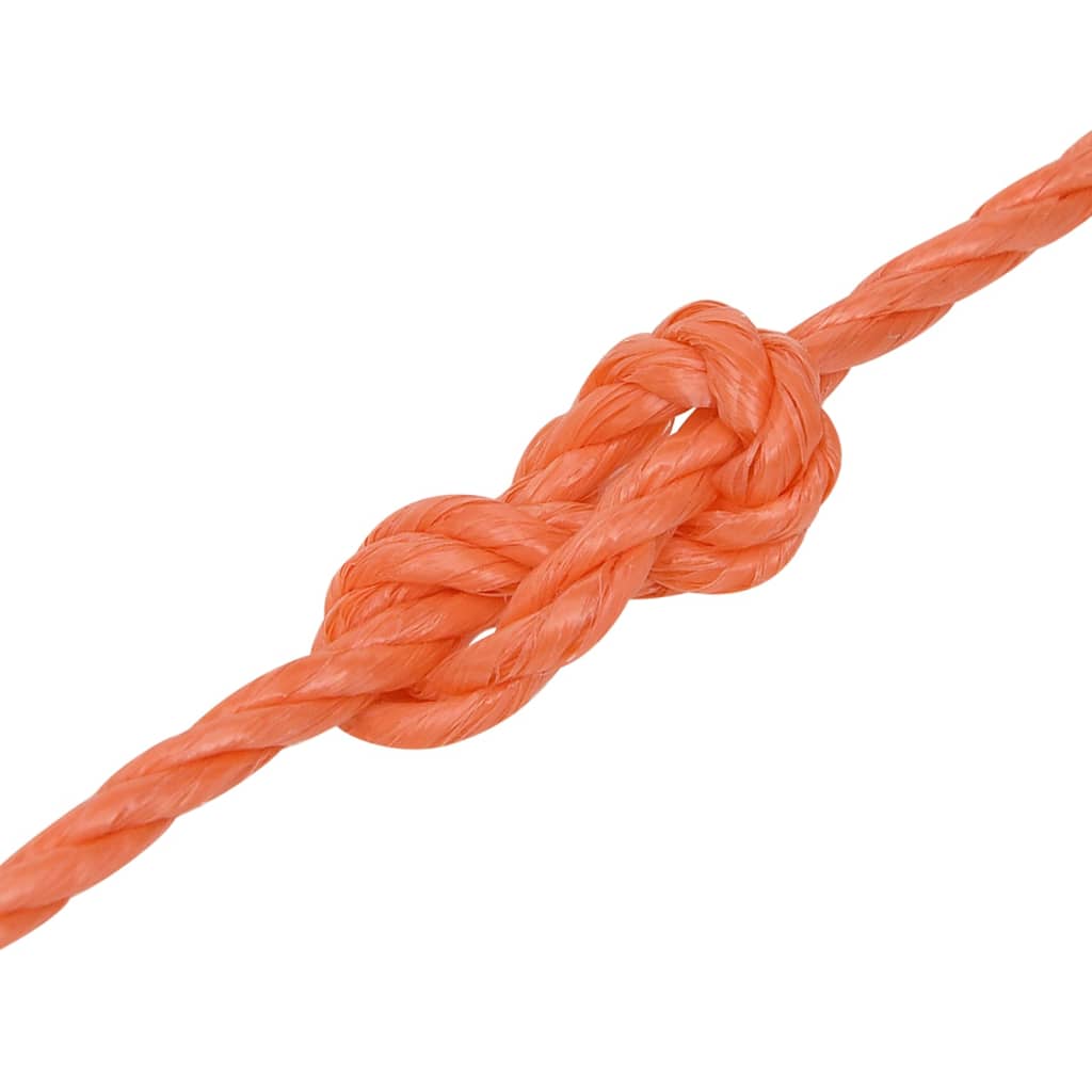 Arbeitsseil Orange 3 mm 25 m Polypropylen