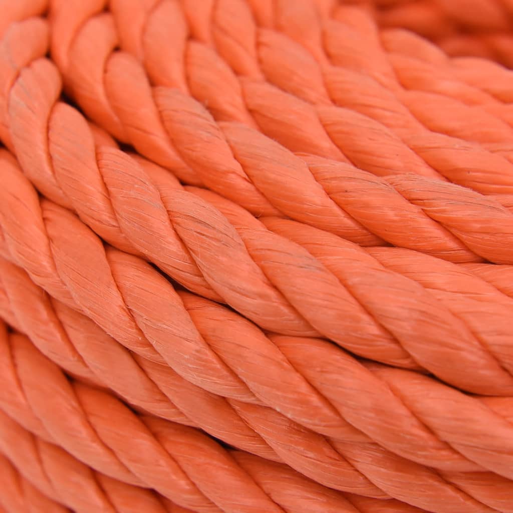 Arbeitsseil Orange 14 mm 50 m Polypropylen