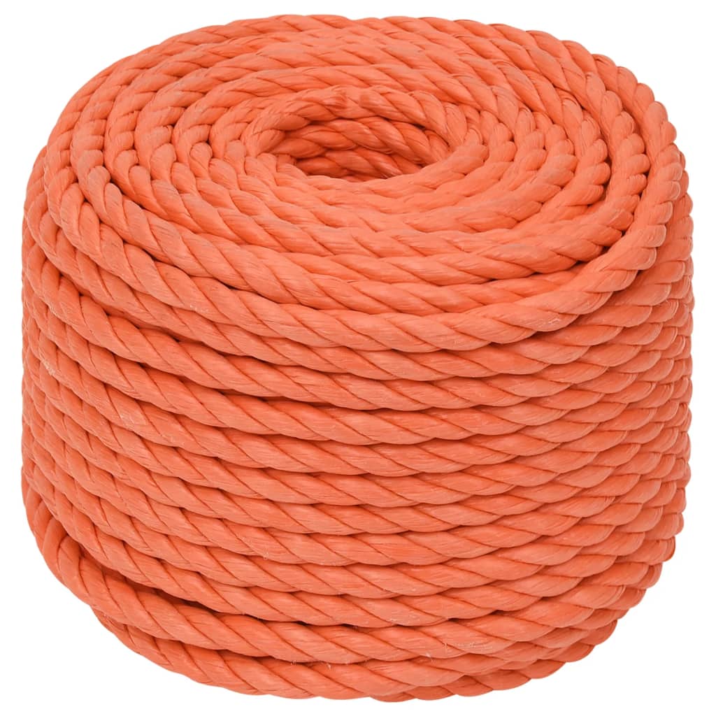 Arbeitsseil Orange 24 mm 25 m Polypropylen