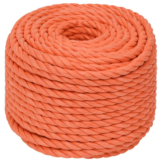 Arbeitsseil Orange 24 mm 25 m Polypropylen