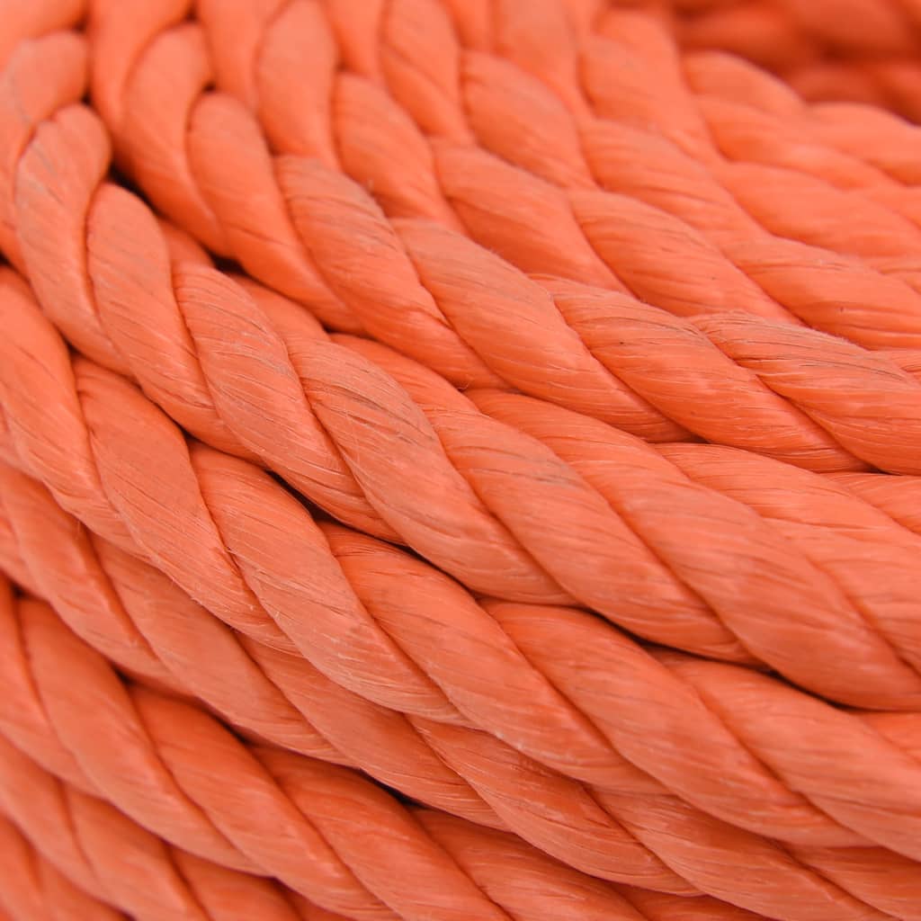 Arbeitsseil Orange 24 mm 25 m Polypropylen