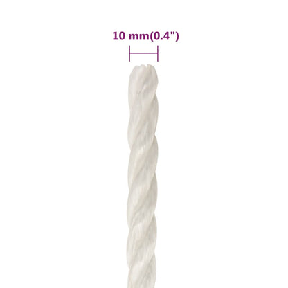 Arbeitsseil Weiß 10 mm 250 m Polypropylen