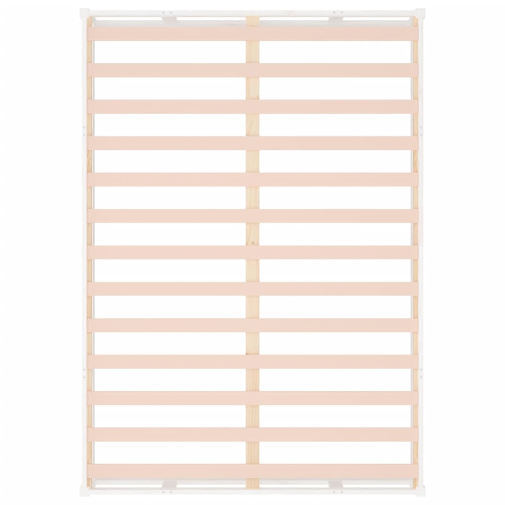 Massivholzbett Weiß 120x200 cm