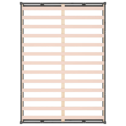 Massivholzbett Grau 150x200 cm