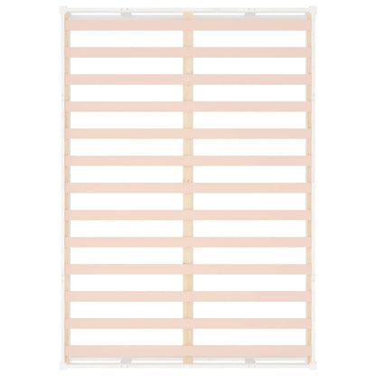 Massivt Træ Seng Hvid 180x200 cm