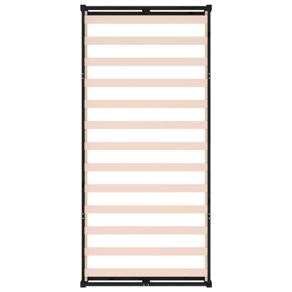 Massivholzbett Schwarz 75x190 cm