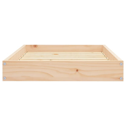 Hundebett 71,5x54x9 cm Massivholz Kiefer