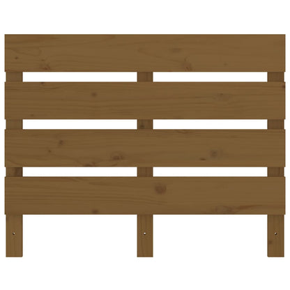 Kopfteil Honigbraun 75x3x80 cm Massivholz Kiefer