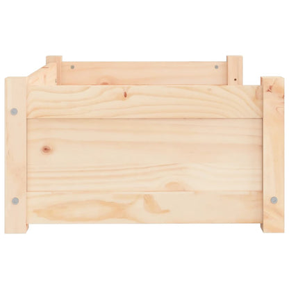 Hundebett 65,5x50,5x28 cm Massivholz Kiefer