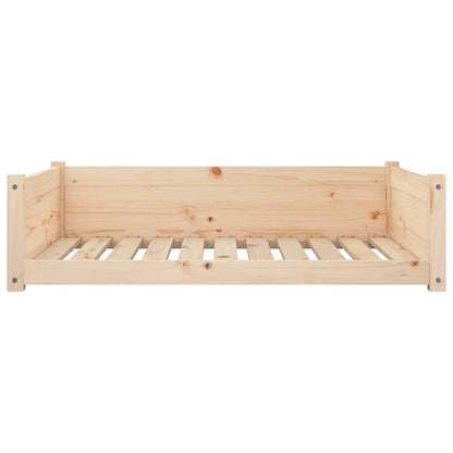 Hundebett 95,5x65,5x28 cm Massivholz Kiefer