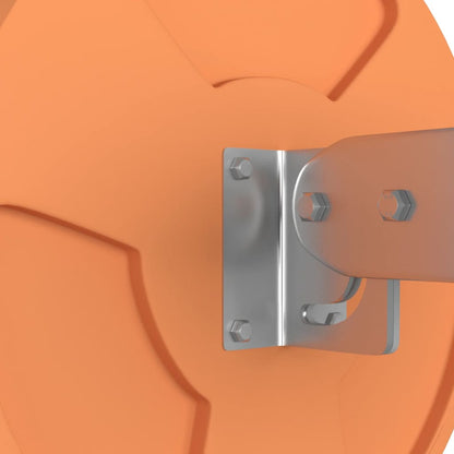 Verkehrsspiegel Konvex Outdoor Orange Ø30 cm Polycarbonat