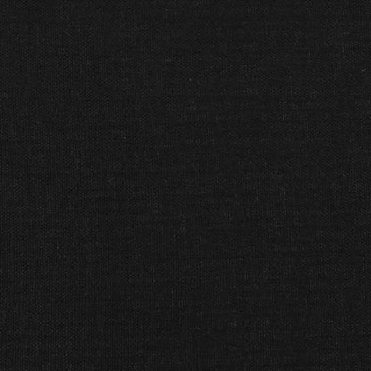 Sitzbank Schwarz 70x30x30 cm Stoff