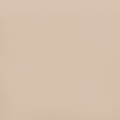 Sitzbank Cappuccino-Braun 100x30x30 cm Kunstleder
